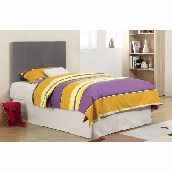Furniture of America Gracie Contemporary Adjustable Upholstered Conversion Headboard, Size: Medium