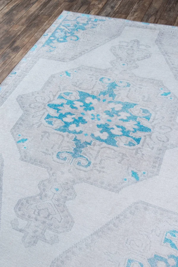 Momeni Afshar Area Rug, Grey, 3& x 5&