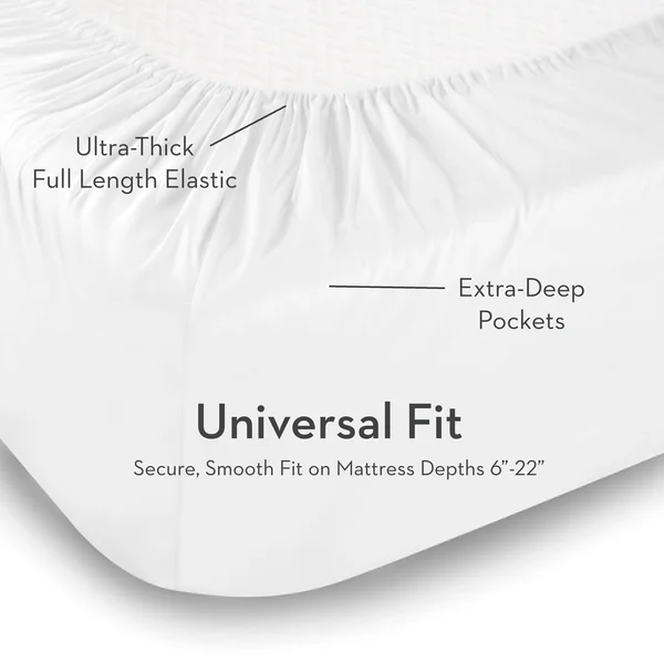 Malouf Supima Cotton - King Pillowcase - Flax