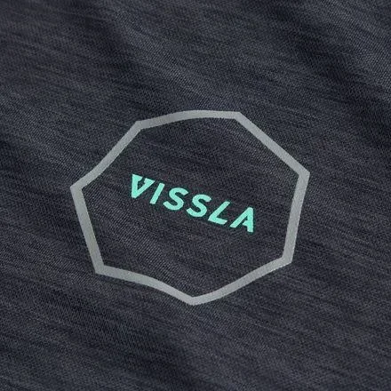 Vissla All Time Long-Sleeve Rashguard - Men's Black Heather - L