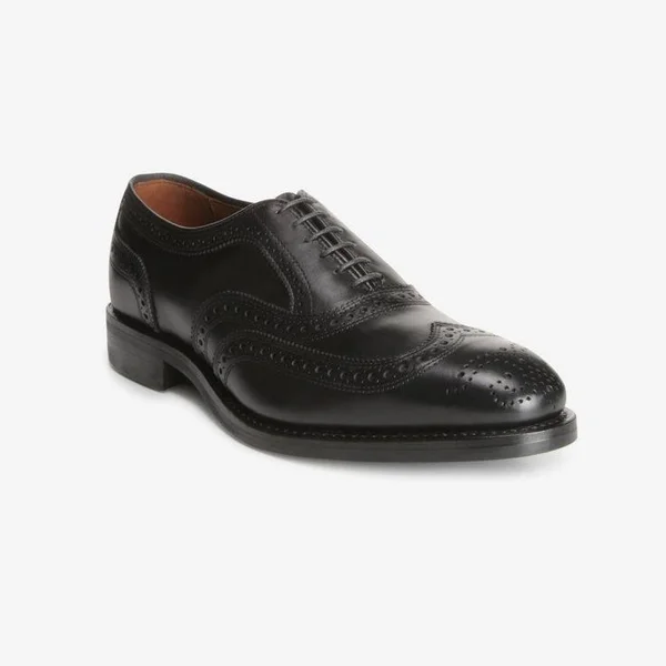 Allen Edmonds Mcallister Wingtip Oxford with Dainite Rubber Sole - Black