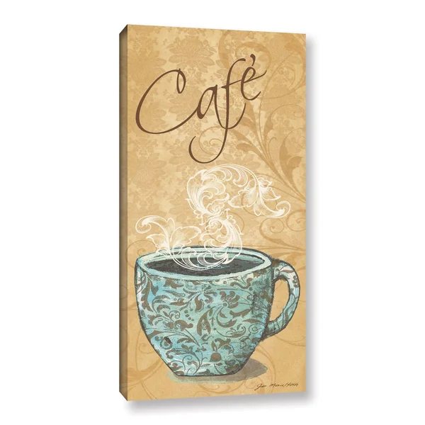 ArtWall Jo Moulton's Café - Gallery Wrapped Canvas - 18x36