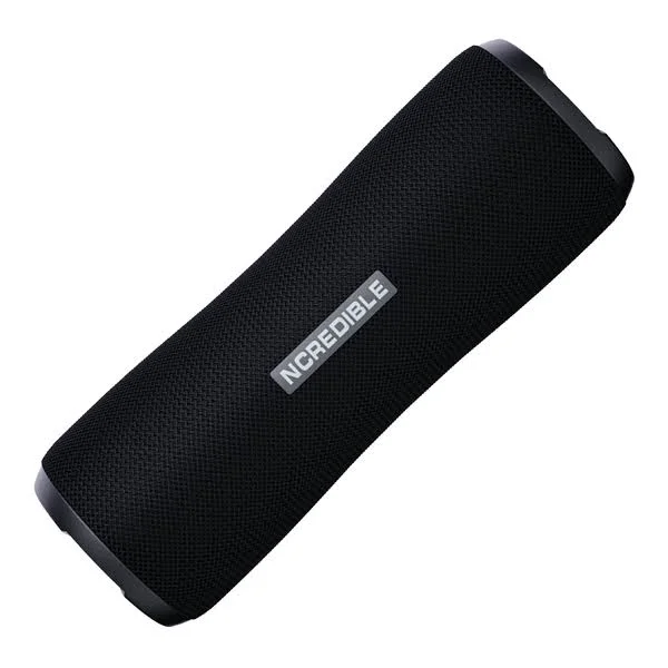 NCredible Cannon Portable, Waterproof Bluetooth Speaker Black/Gunmetal