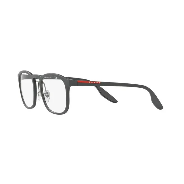 Prada Linea Rossa Eyeglasses PS 06HV Grey Rubber 52-20-145