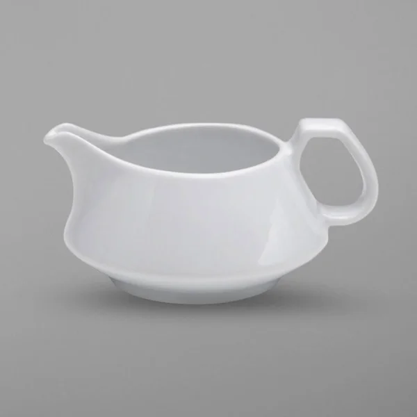Oneida R4840000803 Circa 5 oz. Bright White Porcelain Creamer - 36/Case