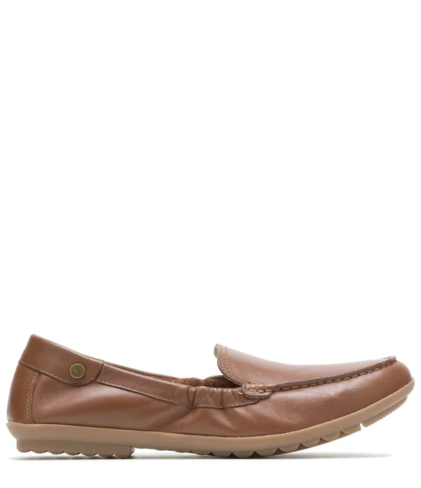 Women's Hush Puppies Aidi Mocc Slip-On Dachshund Leather - in Size 11