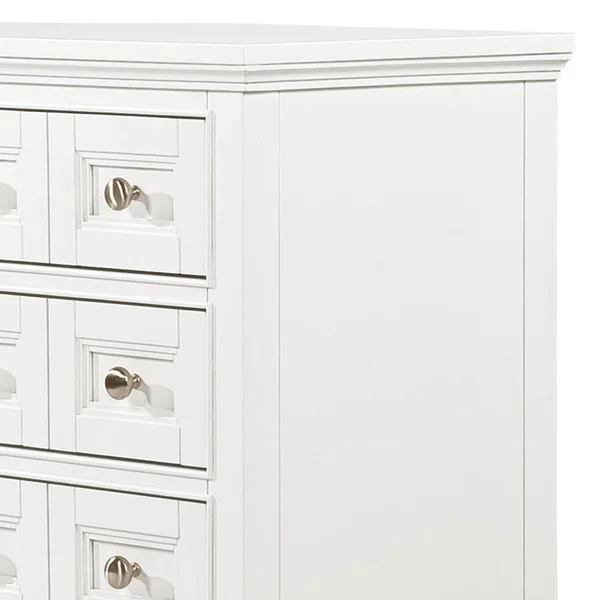 Magnussen Kentwood 3 Drawer Nightstand, White