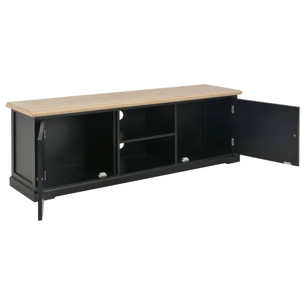 vidaXL TV Cabinet White 47.2x22x11.8x22x15.7x22 Wood