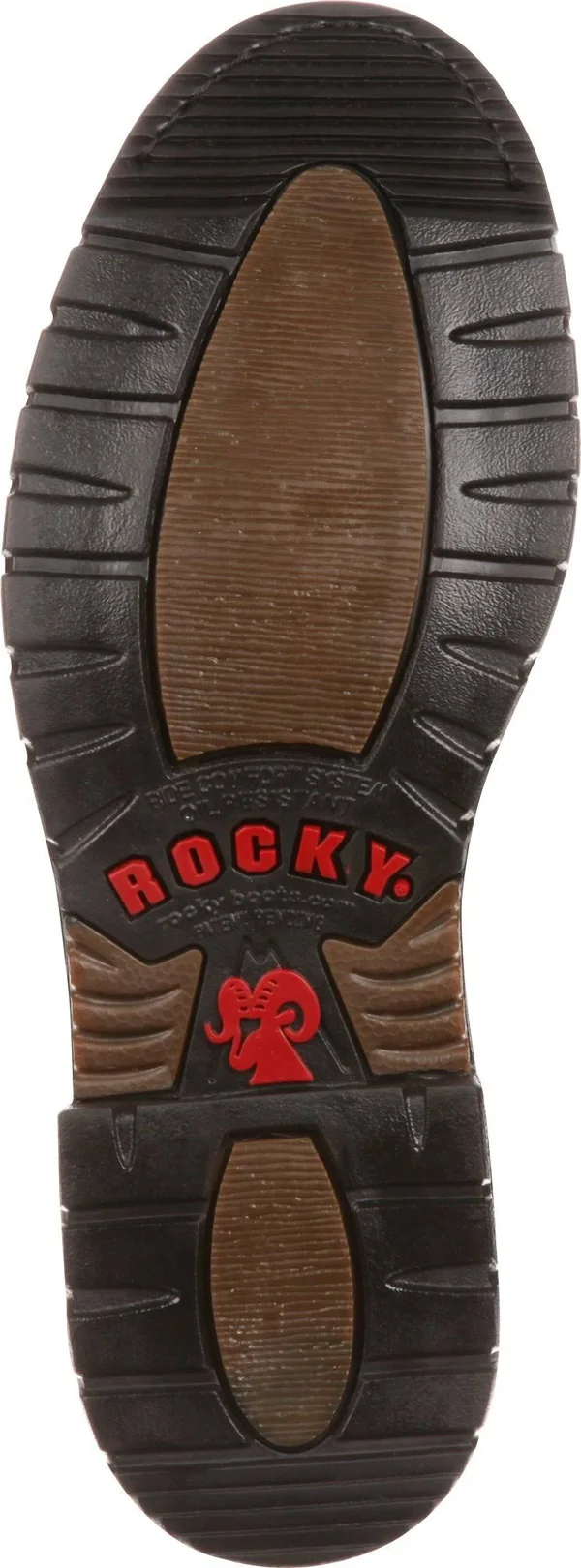 Rocky FQ0002775 Original Ride Branson Saddle Roper Western Boot, Brown