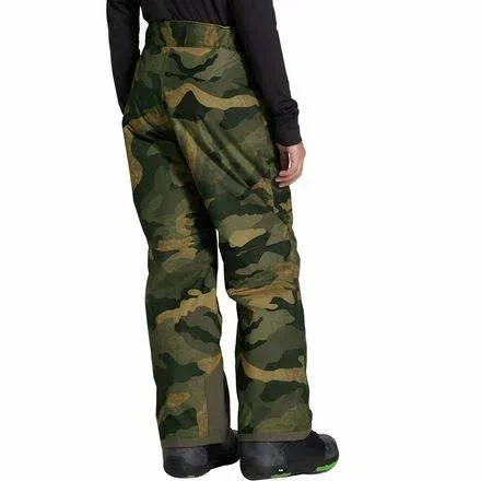 The North Face Boys& Freedom Insulated Pant - British Khaki Waxed Camo Print, L
