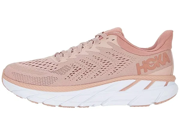 Hoka One One Women's Clifton 7 Misty Rose - Cameo Brown