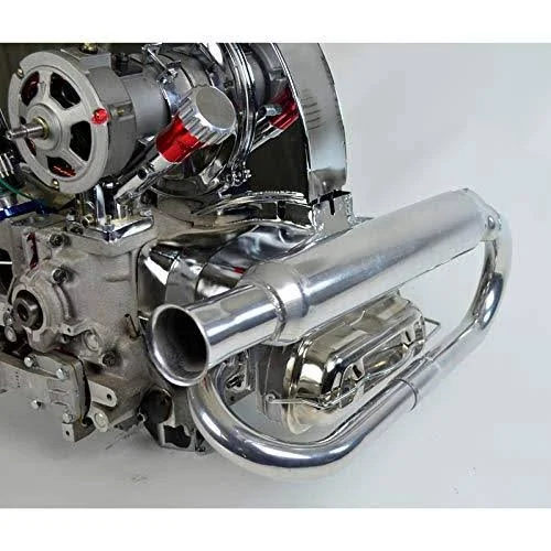 EMPI Dual Exhaust System - Ceramic, Dune Buggy Baja Bug