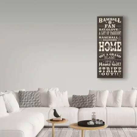 Trademark Fine Art 'Sports Lovers II' Canvas Art by Pela Studio, Size: 20 x 47