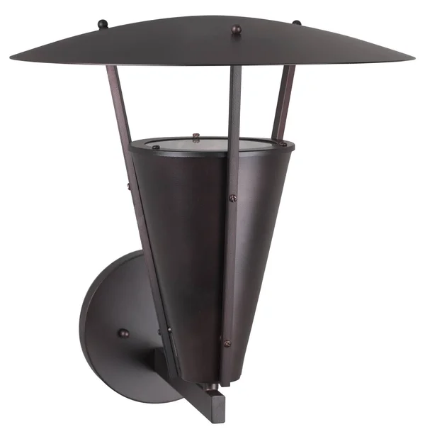 Forte 1 Light Outdoor Wall Lantern - Antique Bronze - 1150-01-32