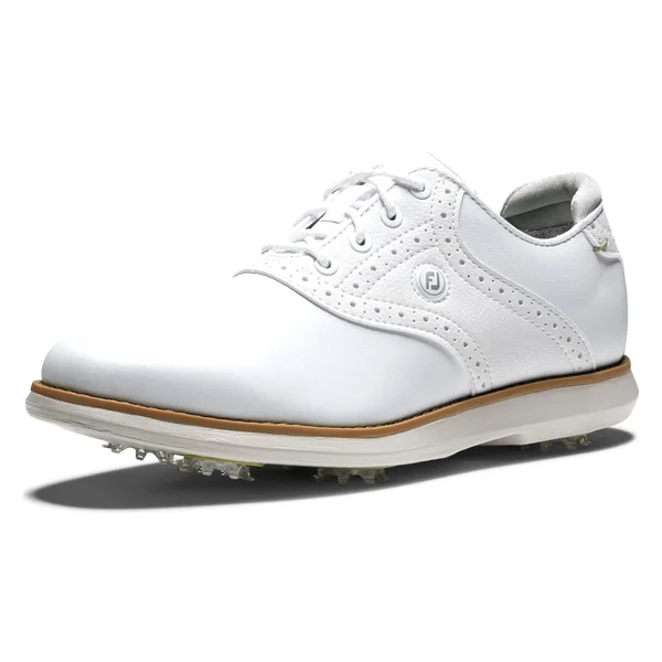 FootJoy Women's Traditions 21 Golf Shoes - White