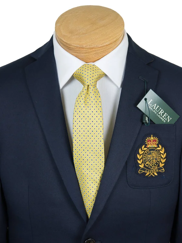 Lauren Ralph Lauren Big Boys Logo Blazer - Navy