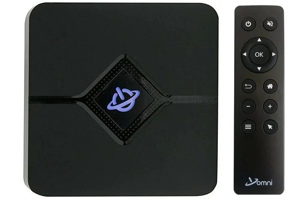 Omni Mini PC Streaming Media Hub Device Android TV Box - 9X, 4K HD, WiFi