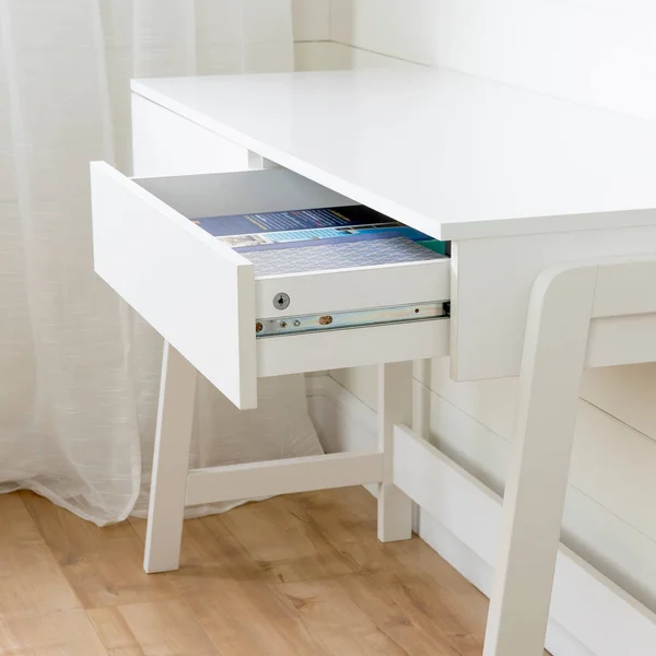 South Shore Liney Secretary Desk - White