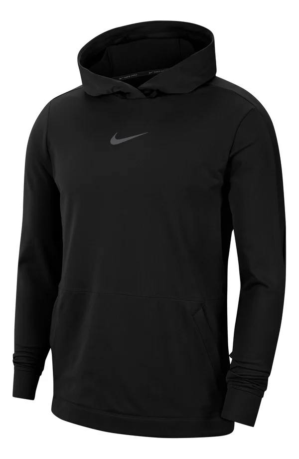 Nike Men's Pro Hoodie, Small, Black
