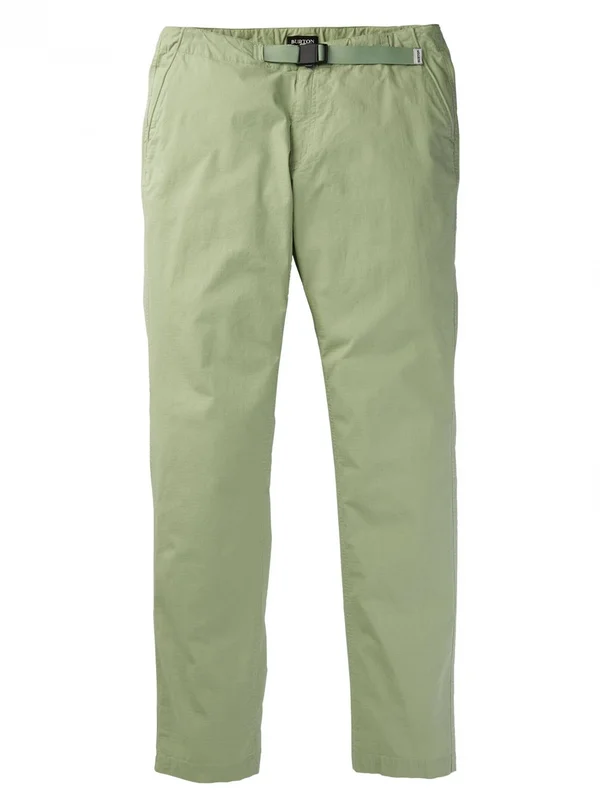 Burton MB Ridge Pant Green - Mens Full-Length Trousers, Size 34 - Color Sage Green