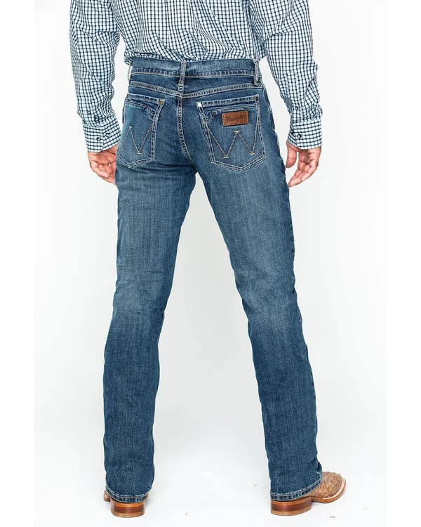 Wrangler Retro Men's Layton Slim Fit Boot Cut Jeans