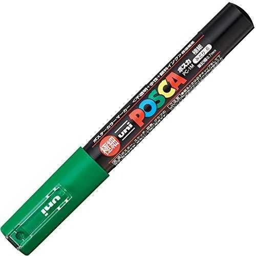 Mitsubishi Pencil Water Pen Poska Extra Small PC 1 M 6 Green 10 (Green 10)