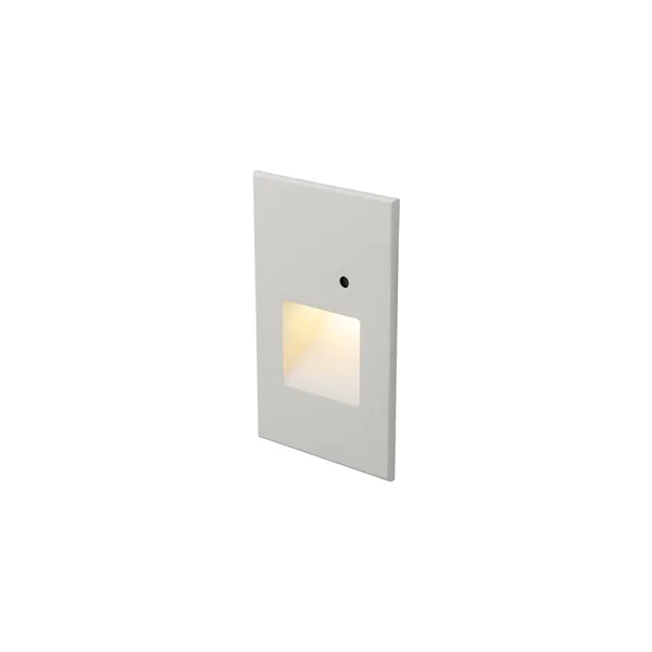 WAC Step Light with Photocell 120V - WL-LED202-AM-WT