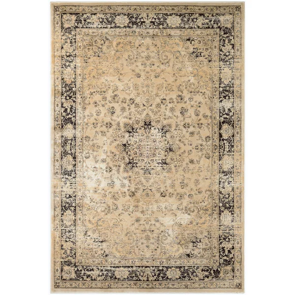 Martina Halston Area Rug - Cream/Black 2& x 3&7x22