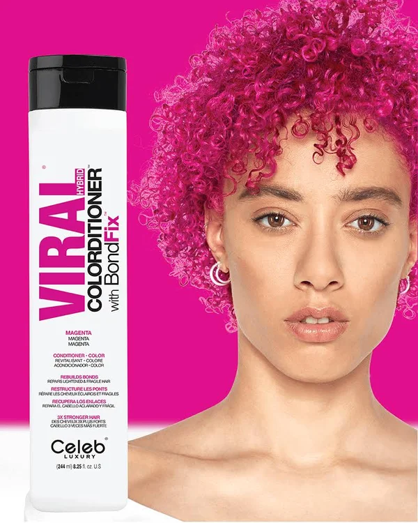 Magenta Hair Color Conditioner - Celeb Luxury Viral Magenta Colorditioner