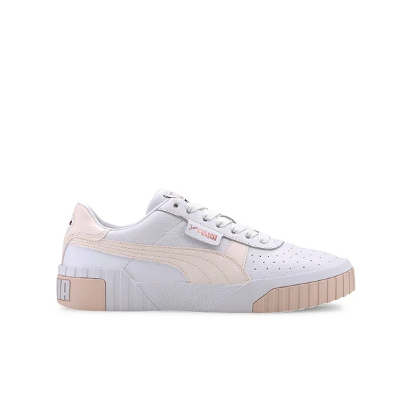 Puma Cali White/Rosewater Women's Shoes, White/Pink, Size: 8.5