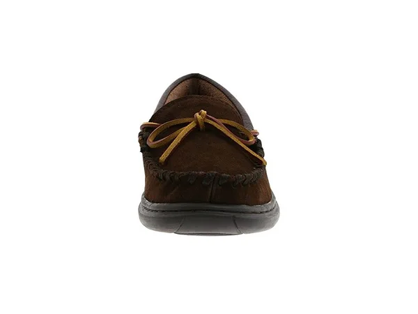 L.B. Evans Atlin Men's Slippers, Brown, 13