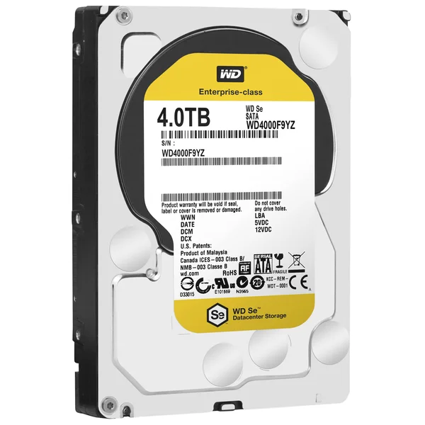 WD SE 4 TB Internal HDD - 3.5x22 - WD4000F9YZ for My Cloud EX4 - SATA 6Gb/s - 7 - 200 rpm
