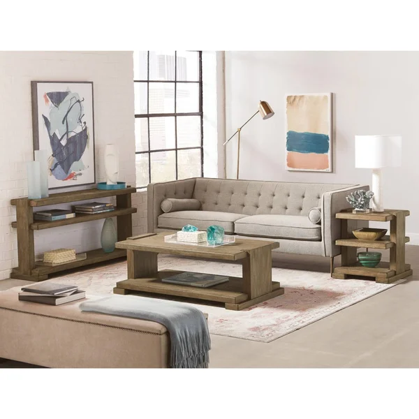 Riverside Furniture Milton Park Primitive Silk Square Side Table
