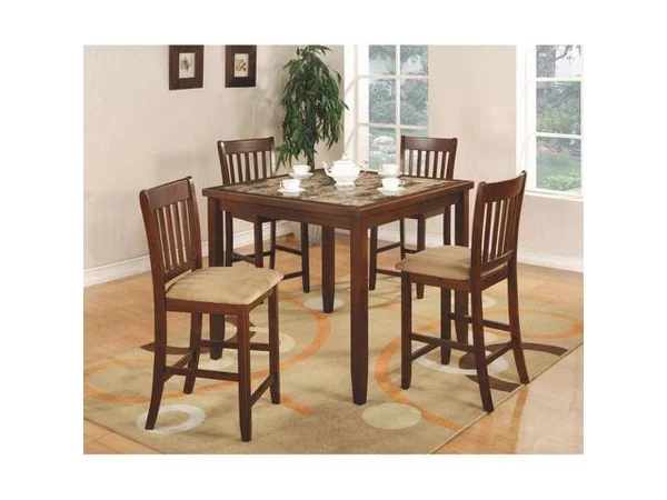 Coaster Furniture 5-Piece Counter Height Dining Set - 150154