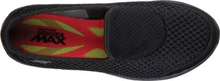 Skechers Women's GOwalk 4 Kindle Slip on Walking Shoe - Size: 8 W, Black