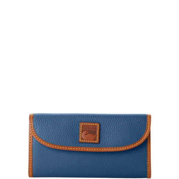 Dooney & Bourke Jeans Pebble Continental Clutch Wallet