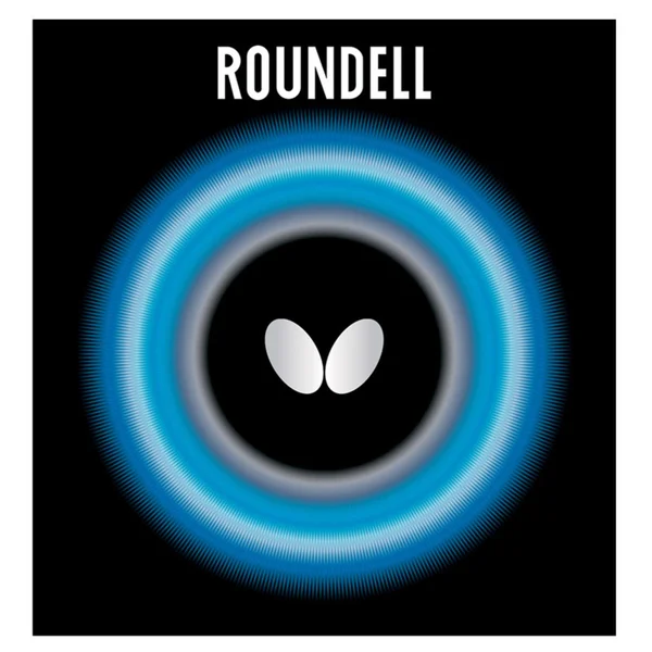 Butterfly Roundell Table Tennis Rubber Red - 2.1 mm