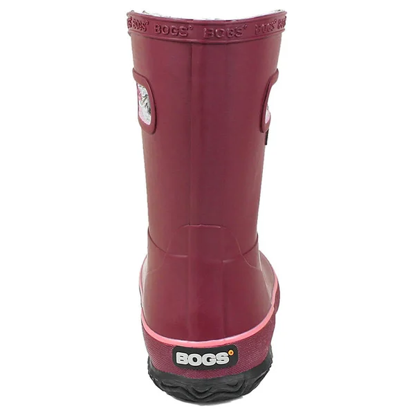 Bogs Youth Amanda Plush Lace Boot - 3 - Burgundy