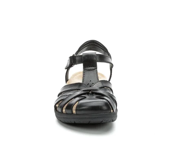 Women's Earth Origins Savoy Sheva Sandal - Black - Size 11