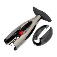 Le Creuset Wine Accessories Table Gift Set, Black Nickel