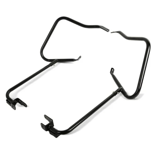 Saddlebag Support Brackets for Harley Davidson Touring 14-21 Rear Guard Black Craftride
