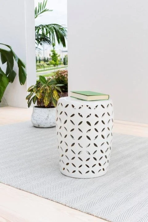 Surya Chantilly Stool