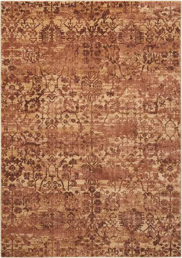 Nourison Somerset ST757 7&9x22 x 10&10x22 Latte Area Rug