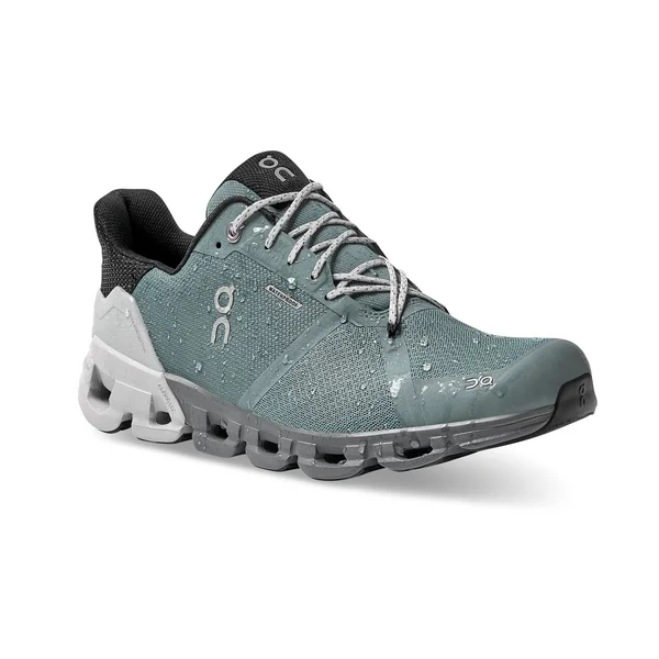 on Running Men's Cloudflyer Waterproof Sea, Glacier, 10, D