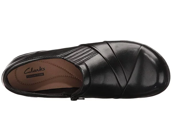 Women's Clarks Channing essa, Size: 6, Black Leather