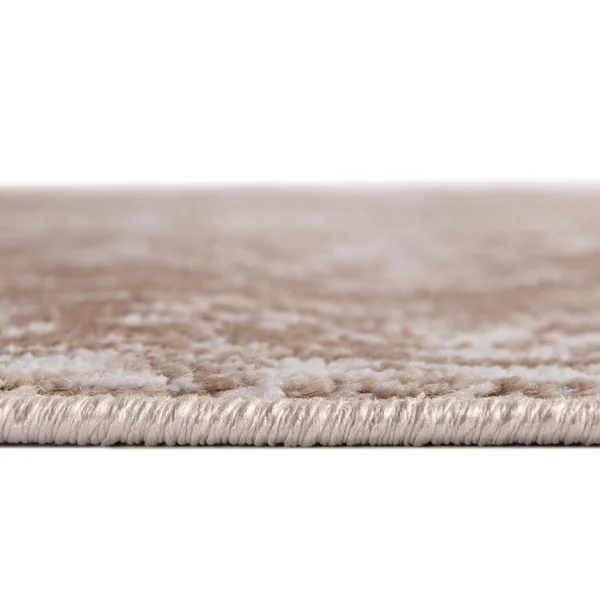Oxford 8 ft Runner Beige Floral Area Rug