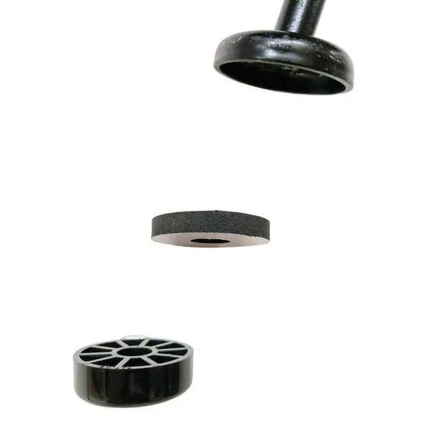 Forever Glides 1-1/2x22 Wrought Iron Patio Furniture Glides, Pewter