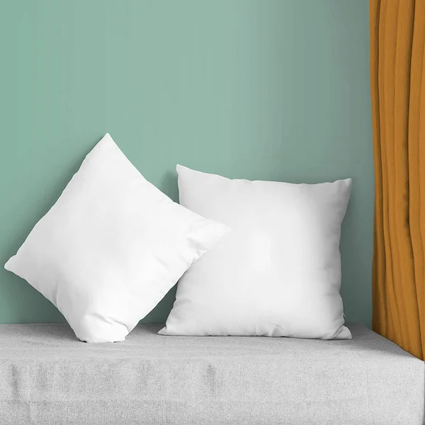 ACANVA Hypoallergenic Pillow Insert Form Cushion Sham - 22-4Pack, White, 4 Piece