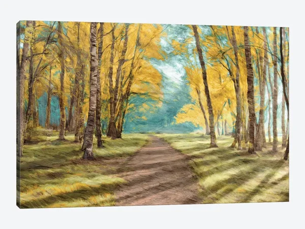 Pi Studio Paintings on Canvas Art - Pathfinder Print ( Floral & Botanical > Tree Art art)