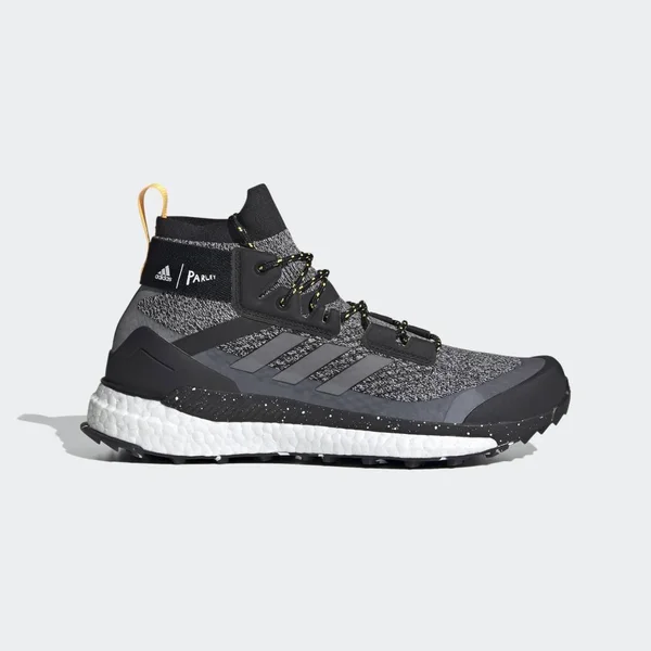 Adidas Terrex Free Hiker Parley Hiking Shoes - Men's - Core Black - White, Solar Gold - 8